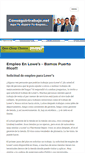 Mobile Screenshot of conseguirtrabajo.net